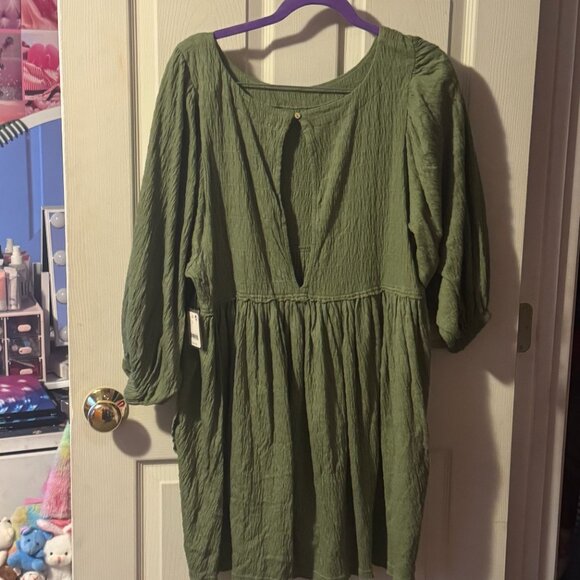 Free People Get Obsessed babydoll dress - M - *NWT* - Picture 3 of 4